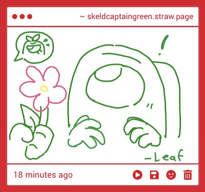 SkeldCapGreen's tweet photo. My quarters are filled with art.. and now flowers? People are going to think Ive gone soft!

I wouldn’t have it any other way. https://t.co/lVJSy6CoIU