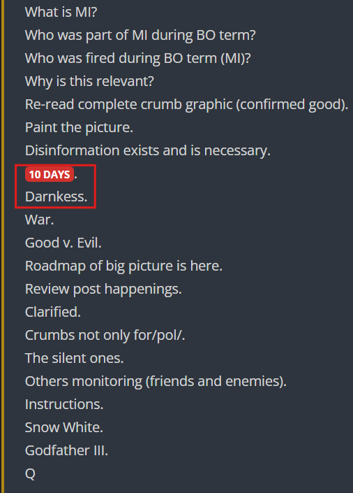 MQaveli's tweet photo. There will be a lot of people talking about 10 days of darkness. It ACTUALLY says "DARNkess." Remember there haven't been ANY HURRICANES in 2026!💥

HAARP & the SuperDARN Highway
HAARP - (High-frequency Active Auroral Research Program)

What happens when you fire 3.6 million watts into the ionosphere?

H.A.A.R.P. is a geophysical weapon so powerful, it is a weapon of mass destruction using Weather modification & manipulation. 

H.A.A.R.P. is only one among many such installations across the globe's "superDARN Highway," an array of High Frequency (HF) radars now covering most of the northern and southern hemispheres.

DARN = DUAL AURORAL RADAR NETWORK
The Super Dual Auroral Radar Network (SuperDARN) is an international scientific radar network[1][2] consisting of 35[3] high frequency (HF) radars located in both the Northern and Southern Hemispheres....

KESS
Kuroshio Extension System Study (KESS) is to identify and quantify the dynamic and thermodynamic processes governing the variability of and the interaction between the Kuroshio Extension and the recirculation gyre.
KESS array of inverted echo sounders equipped with bottom pressure gauges and current meters (CPIES, diamonds), moored profilers (MPs, stars) equipped with upward-looking acoustic Doppler current profilers (ADCPs) and deep current meters, and KEO surface buoy (triangle).

Links to LisaB decodes:
https://t.co/tfX0MHA81y
https://t.co/RMQm6cDU7a