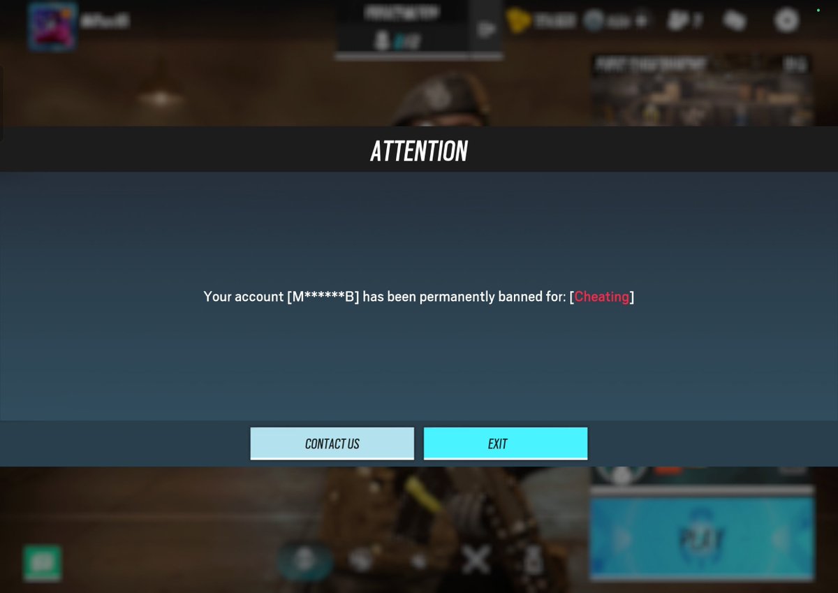 MrBom_R6M's tweet photo. R6M banned me, and a lot of other Russian, Kazakh and Iranian players "permanently for cheating". 

Today at 5:50 pm CEST in one banwave.

Obviously I am not a cheater and never cheated.

Neither did any those players. 

This banwave should be reverted @Rainbow6Mobile https://t.co/GLtSWc6ihV