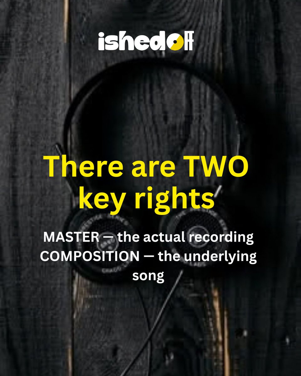 iShedOff's tweet photo. Your music can do more than live on streaming platforms.

Sync licensing puts your music in films, TV shows, ads, games and more.

Swipe to learn the basics.

Explore more at https://t.co/abHItQL4q8 https://t.co/OZzt42A7QD