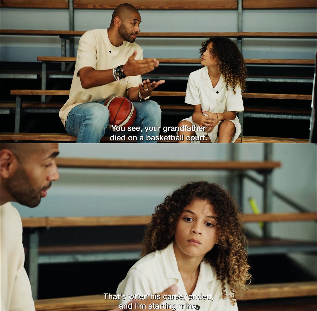 Ballislife's tweet photo. Nicolas Batum is retiring today (September 21, 2026). He picked this date because he witnessed his father die during a professional basketball game on September 21, 1991. 

"Your grandfather died on a basketball court. I didn't. You see, my father's basketball career ended because he died, so he never got to carry on with his life. I can. And maybe that's why I'm proud and happy today. I can finally start a new life, one I didn't get to have as a kid, a life like yours, with your dad. I can do what my father couldn't. This date is when his career ended, and I'm starting mine."