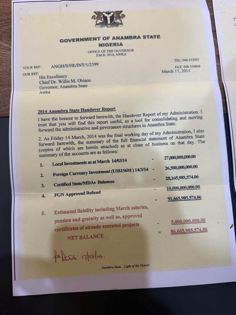 JVeebrand's tweet photo. This Is Why APC Is AFRAID Of HE Peter Obi👇👇👇

FINALLY, His Excellency Mr President Peter Obi... The King Of Integrity And Character Takes The Battle To APC....

This Is What We Mean By Clean And Excellent RECORD KEEPING.

LET All Governors Open Their BOOKS Too.

NIGERIANS... This Is UNBELIEVABLE 👇

Cc: @emekabk21