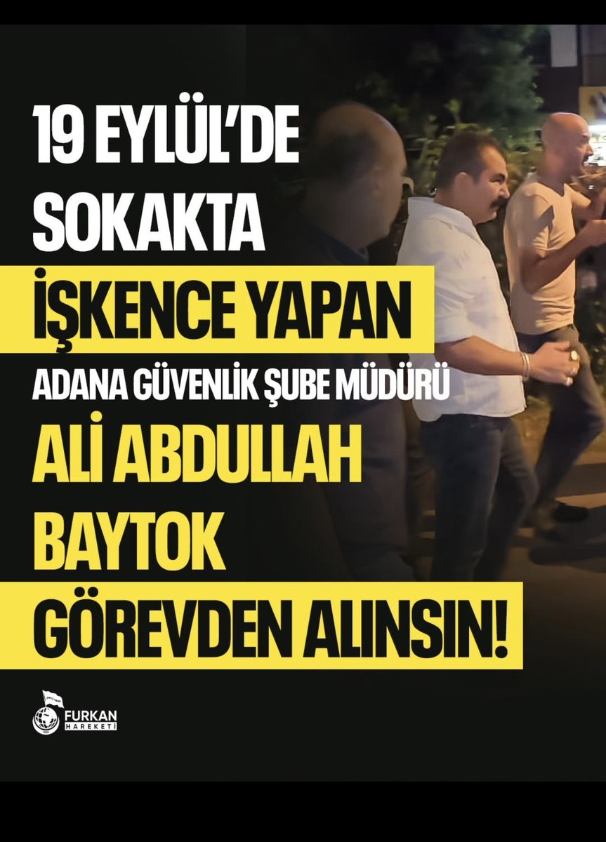ayy_kerim's tweet photo. Polis devleti istemiyoruz 19Eylül SokakIşkencesi
#AdanaEmniyetiYargılansın
AliAbdullah GörevdenAlınsın https://t.co/TBngRERzNU