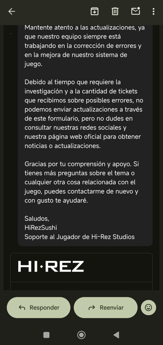 SrShugger's tweet photo. @SMITEGame No abandoné, me hice las partidas completas, y no me gusta que se penalice por algo que no hice, como todo el mundo. Abro ticket, explico la situación, y me dan una respuesta simple y básica. @SMITEGame

En resumen, que gracias por el aviso, pero sigo estando penalizado https://t.co/N9dkAavp5H