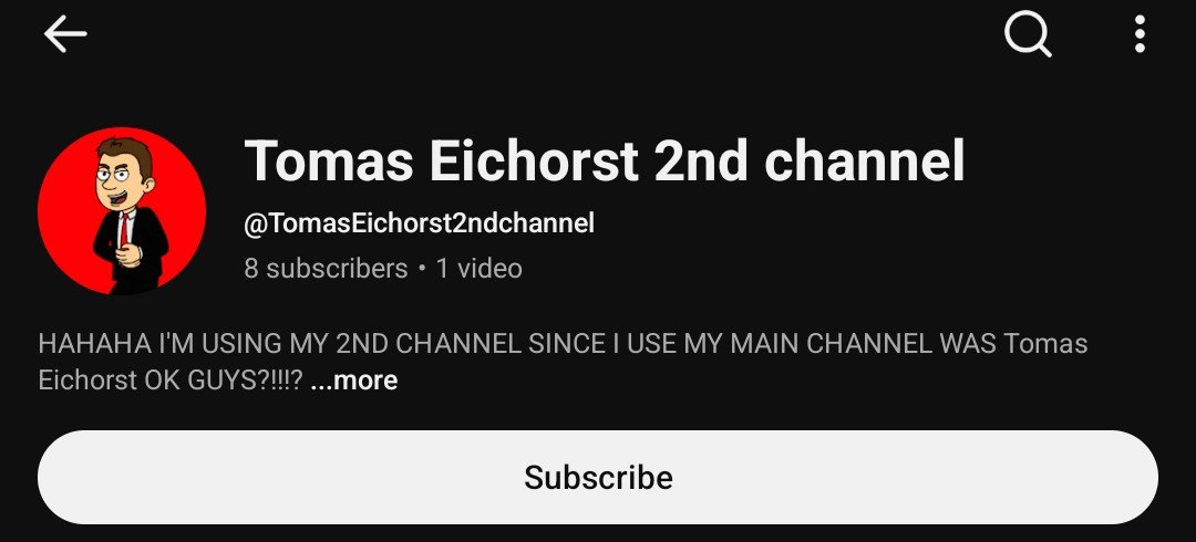 ClassifiedBagel's tweet photo. @TeamYouTube This user, TomasEichorst2ndchannel has been posting explicit scenarios involving him forcing other users to groom minors, despite them not actually being groomers. The users he mentions are being harassed by him &amp; put in his scenarios. Please terminate his channel. https://t.co/FgdKpdlOTK