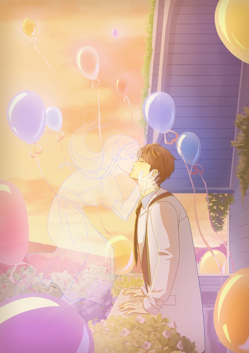 frannyanart's tweet photo. Up close🎈

#caleb #loveanddeepspace https://t.co/JiX3DrMNR9