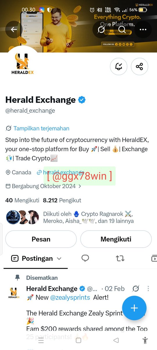 ggx78win's tweet photo. @RoninCrypyo @herald_exchange https://t.co/6DusSkfuOV