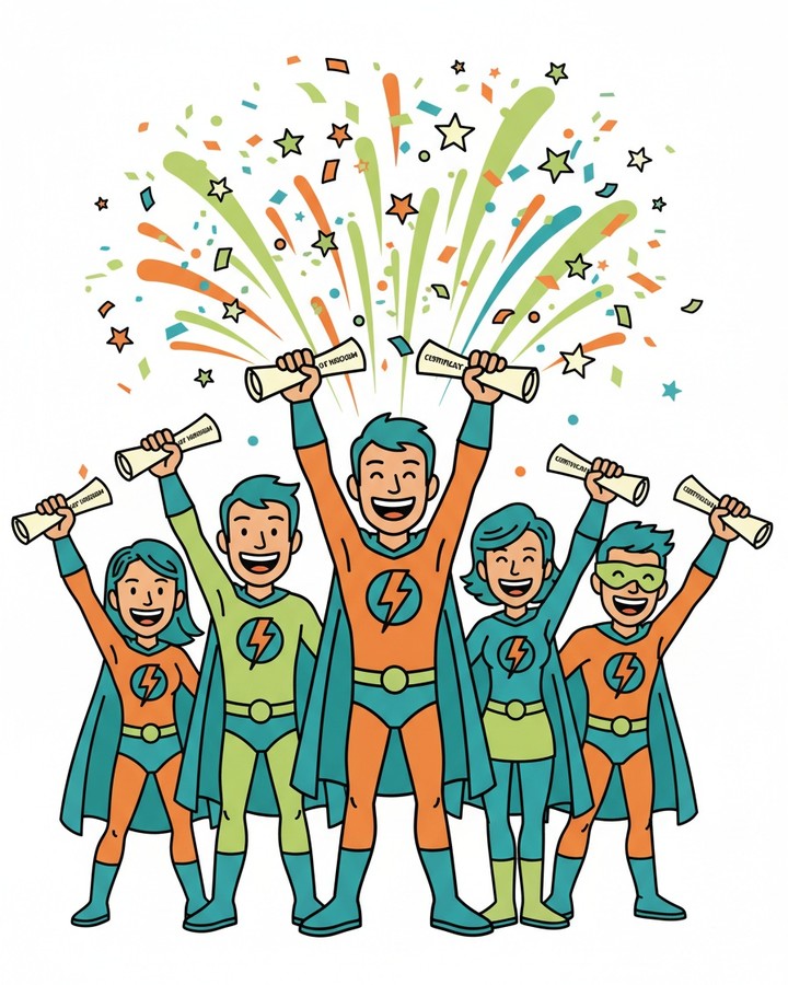 SiedseBoer's tweet photo. Join the ADHD Super Crew! Get all 5 books plus an exclusive Certificate of Heroism from Jay, Mora Lee, KP, Lora and Tim. Your official invitation to the world’s most amazing superhero team. Bundle: $39. 99. https://t.co/Jld7llWjV5