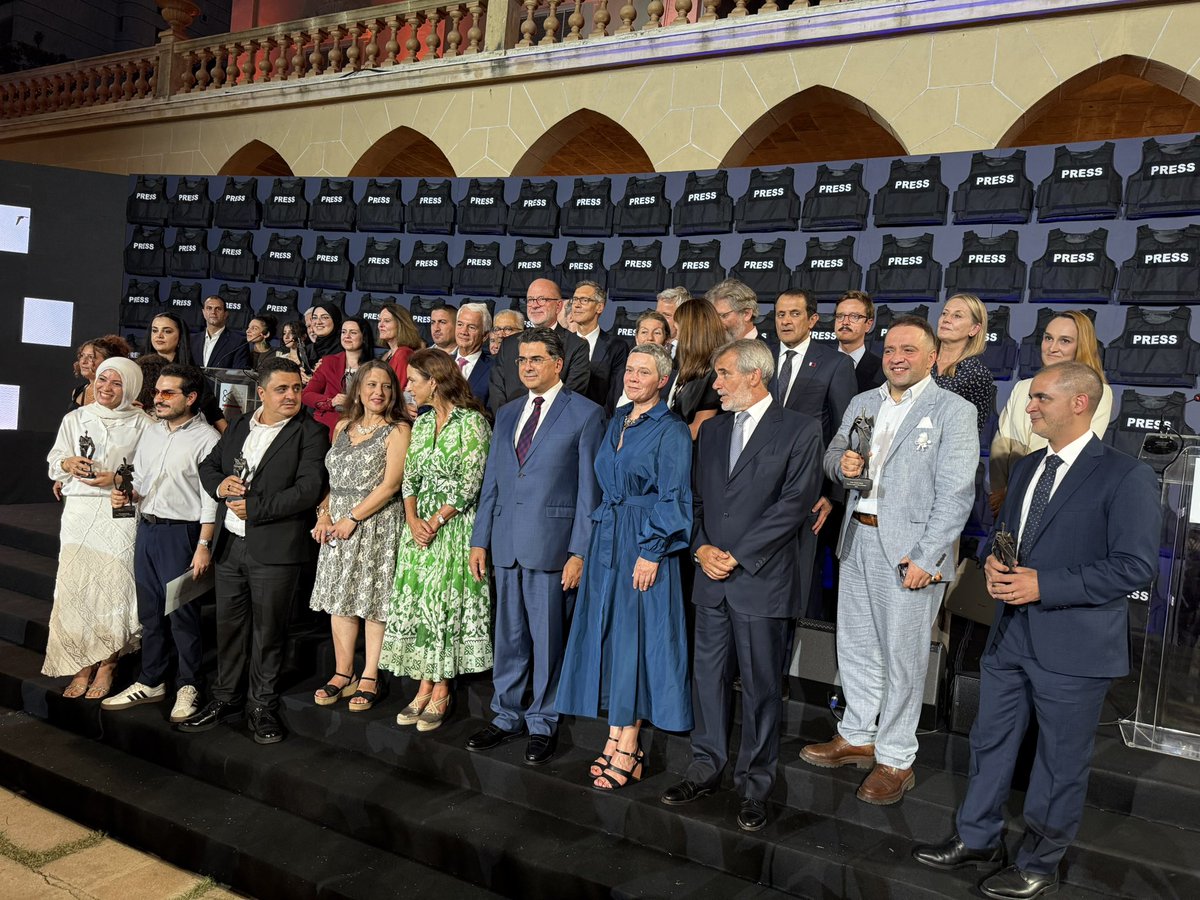 Patrick_Durel's tweet photo. 21e Prix Samir Kassir: Je salue la mémoire d’un grand journaliste tué au service d’une presse libre &amp; indépendante au 🇱🇧 &amp; au M-O. Hommage à tous ceux qui poursuivent son combat sans relâche. 

La liberté d’informer &amp; d’être informé est essentielle à toute société démocratique. https://t.co/Oik33FOs5s