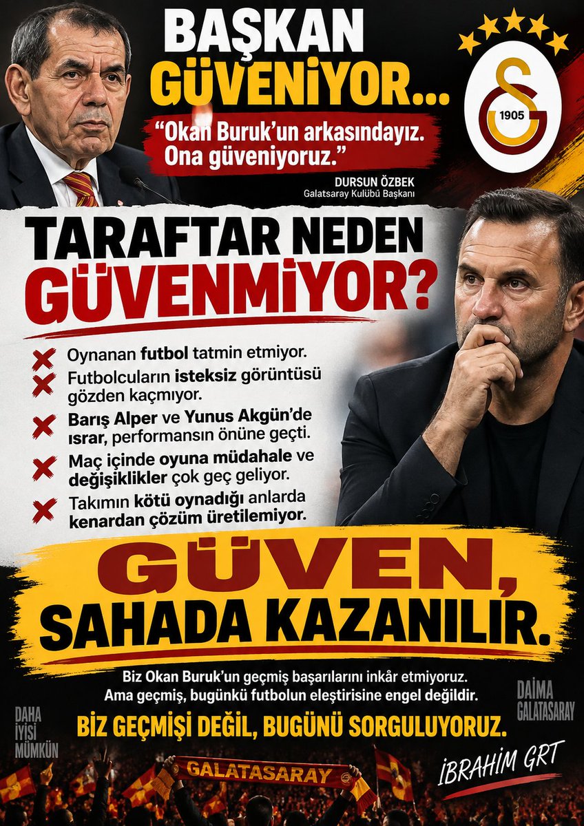 pashaGRT's tweet photo. @GalatasaraySK Boş konuşmayı bırak  başkan 
Bu kulübün sahibi bizleriz...!! https://t.co/9vNk3f1G7b