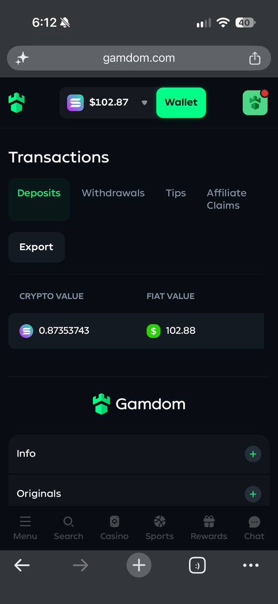 succyzen_'s tweet photo. @kingadukes @gamdom I deposited 102$ I played mines and limbo and I lost it all 😂🙌
I just claimed $9 rake back
I took this risk because I believe it would pay off 

Gamdom; Stevenoticeme https://t.co/NmMKRGJyDd