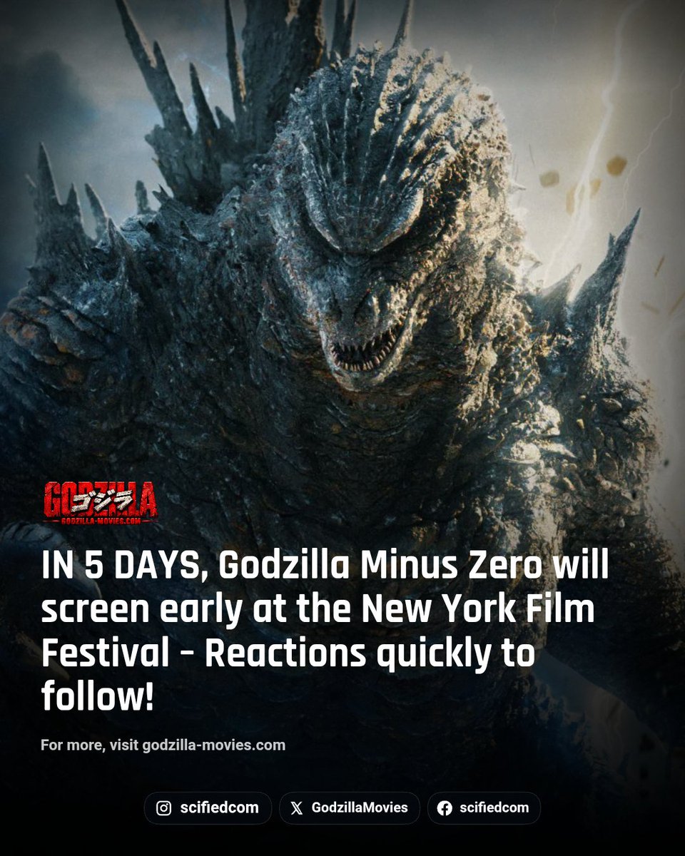 GodzillaMovies's tweet photo. THE KING'S ARRIVAL APPROACHES!

#GodzillaMinusZero https://t.co/pOXgpGN9EC