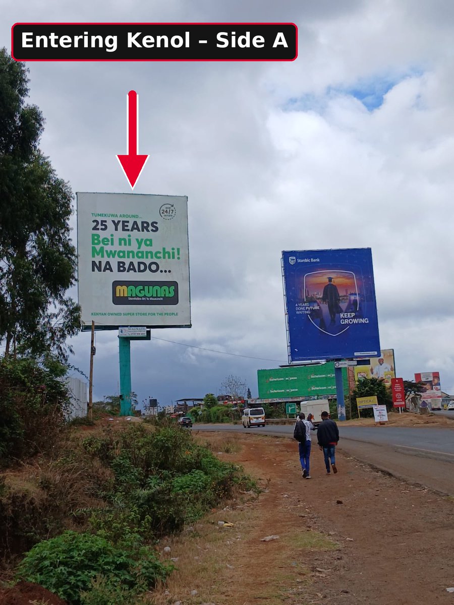 iamkimondo's tweet photo. @HonKangata a constructive note on the "Murang'a Industrial City" billboard at Kenol. Great initiative, but its placement means many of the people you want to reach may never see it. Photos and suggestions below. 1/8 https://t.co/NYlbHpsgDm