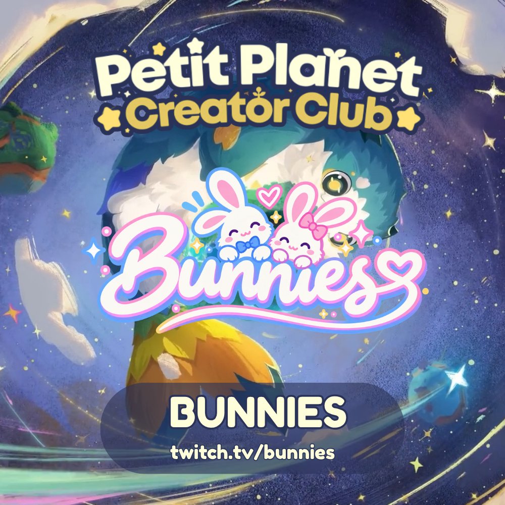 bunniesttv's tweet photo. Really excited to announce that we are a officially a part of the @PetitPlanetGame Creator Club!!! We will be live TONIGHT at 7PM PT!!!!!! The missus LOVED this game during the 1st beta do we are super stoked to be a part of this!!!! 

#PetitPlanet #FinalBetaTest #PetitPlanetCC
https://t.co/GGP7YmoDxa