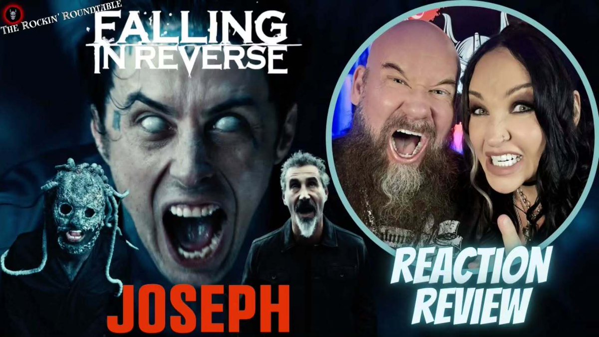 TRR_LasVegas's tweet photo. A New Reaction-Review is up on the channel NOW for FALLING IN REVERSE (Feat Corey Taylor & Serj Tankian) "JOSEPH" (Link in the bio) #ROCKNROLL #metal #metalcore #fallinginreverse
@fallinginreverse
@coreytaylor
@serjtankian https://t.co/o7Md7an7dZ https://t.co/x7UAQ1zHPp