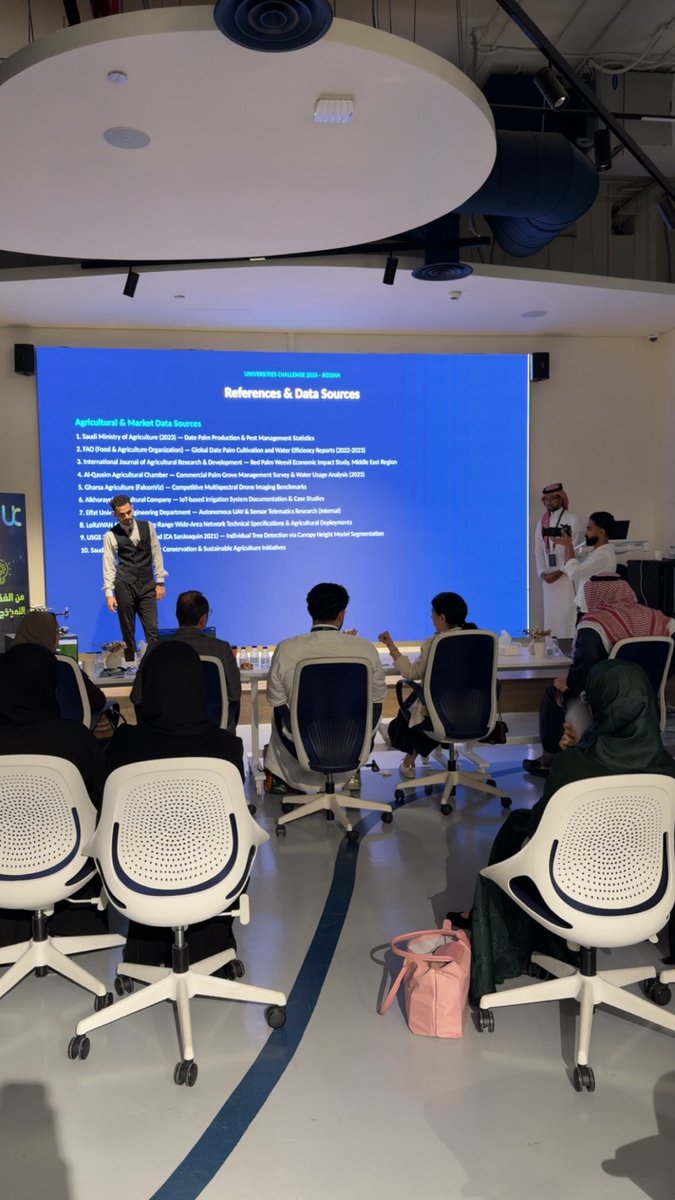 li89ey's tweet photo. خمسة أيام جميلة في معسكر تحدي الجامعات بجامعة الملك عبدالعزيز 🤍

تعلمنا فيها الكثير، خضنا تجارب جديدة، وتعرفنا على أفكار ومشاريع ملهمة من طلاب مبدعين ومميزين

الف مبروك لكل الي فازو 🙏
#تحدي الجامعات https://t.co/45n72bpRSF