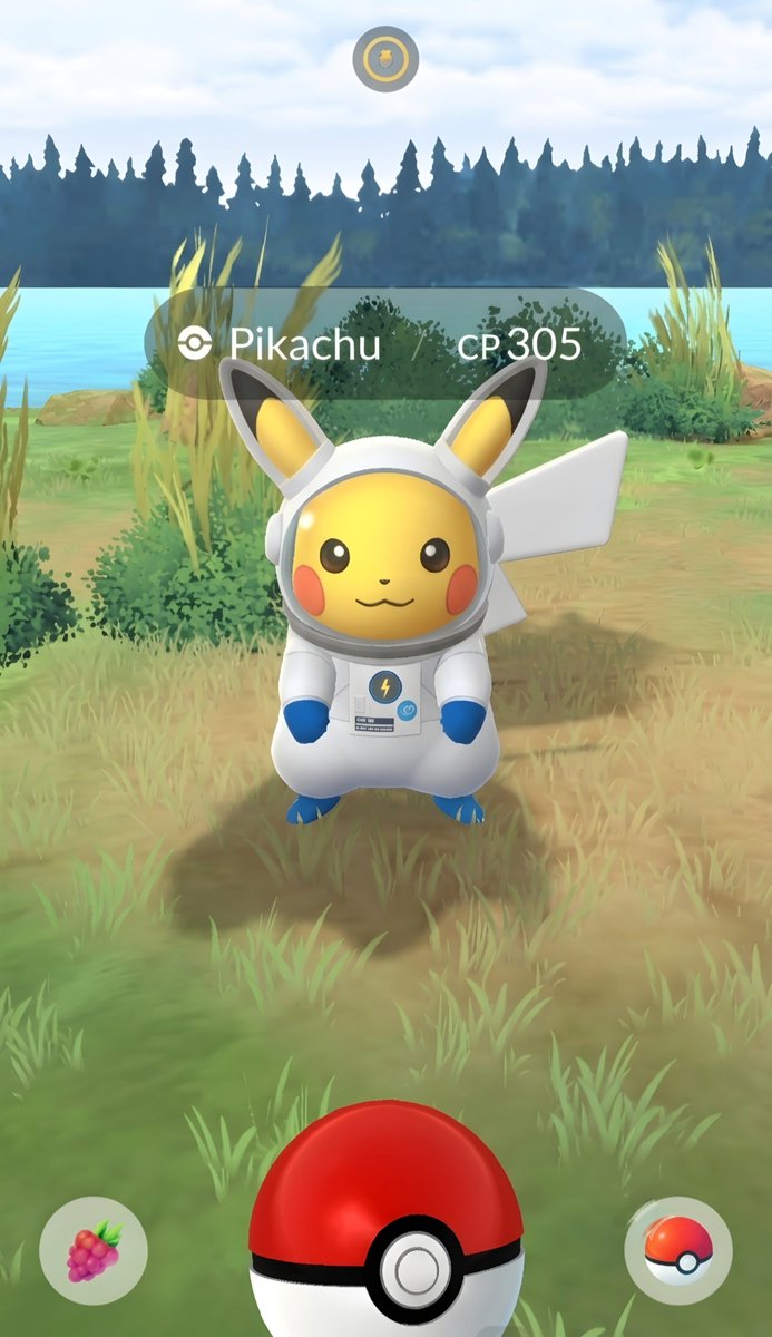 Ultragoobq35's tweet photo. Shiny Astronaut Pikachu is coming to Pokémon GO!

World Space Week 2026 brings Astronaut Pikachu, with its Shiny debut available from the start!

⭐ 1-Star Raids
🎁 Free Timed Research
✨ Shiny Astronaut Pikachu

 Oct 4–10, 2026

#PokemonGO #ShinyPikachu #WorldSpaceWeek https://t.co/kLOcenBqSY
