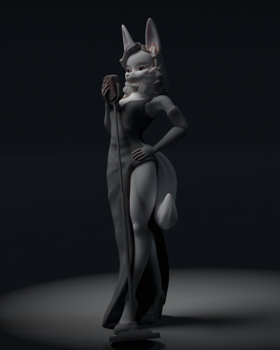 SariMelonn's tweet photo. The Singing Fox is ready

#ZBrush #Sculpt #3d https://t.co/DIQfdmsvSM