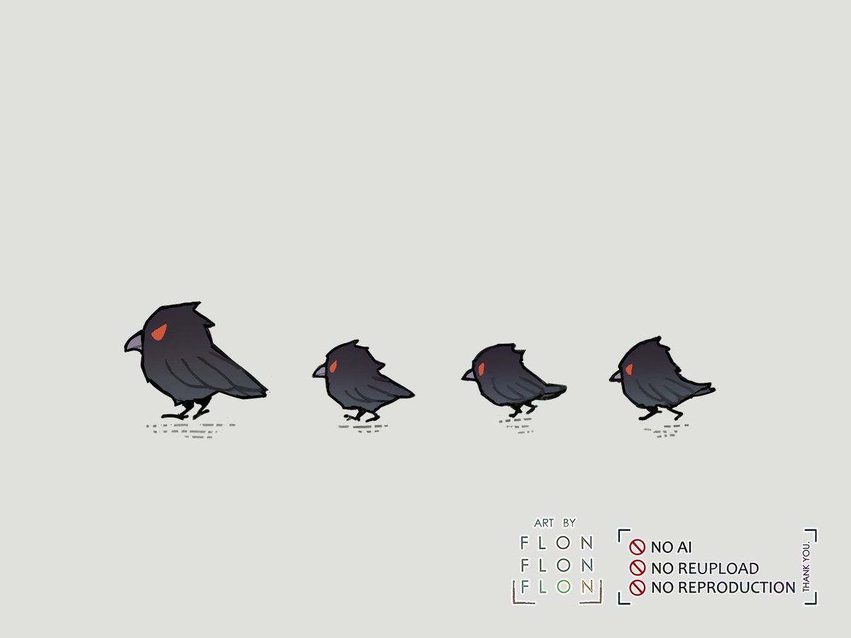 FlonFlonFlon's tweet photo. A group of crows is called a murder

(missing Blackbird every day)
#scissorseven #刺客伍六七 https://t.co/EWLtiMX64u
