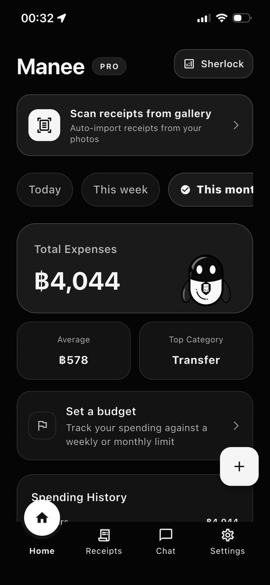 thomasbrillion's tweet photo. It works in airplane mode. On budget phones - Android and iOS. 🙌

Try it out at https://t.co/YMtwy86aOG

#manee #localai #expensetracker https://t.co/kcBXyYcnlg