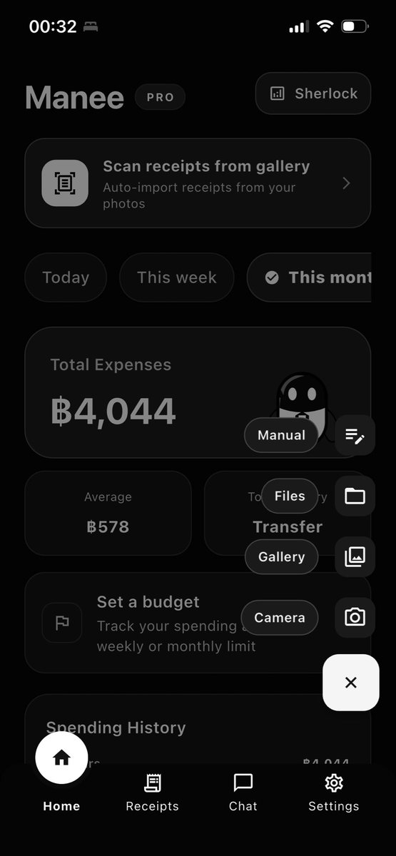 thomasbrillion's tweet photo. It works in airplane mode. On budget phones - Android and iOS. 🙌

Try it out at https://t.co/YMtwy86aOG

#manee #localai #expensetracker https://t.co/kcBXyYcnlg