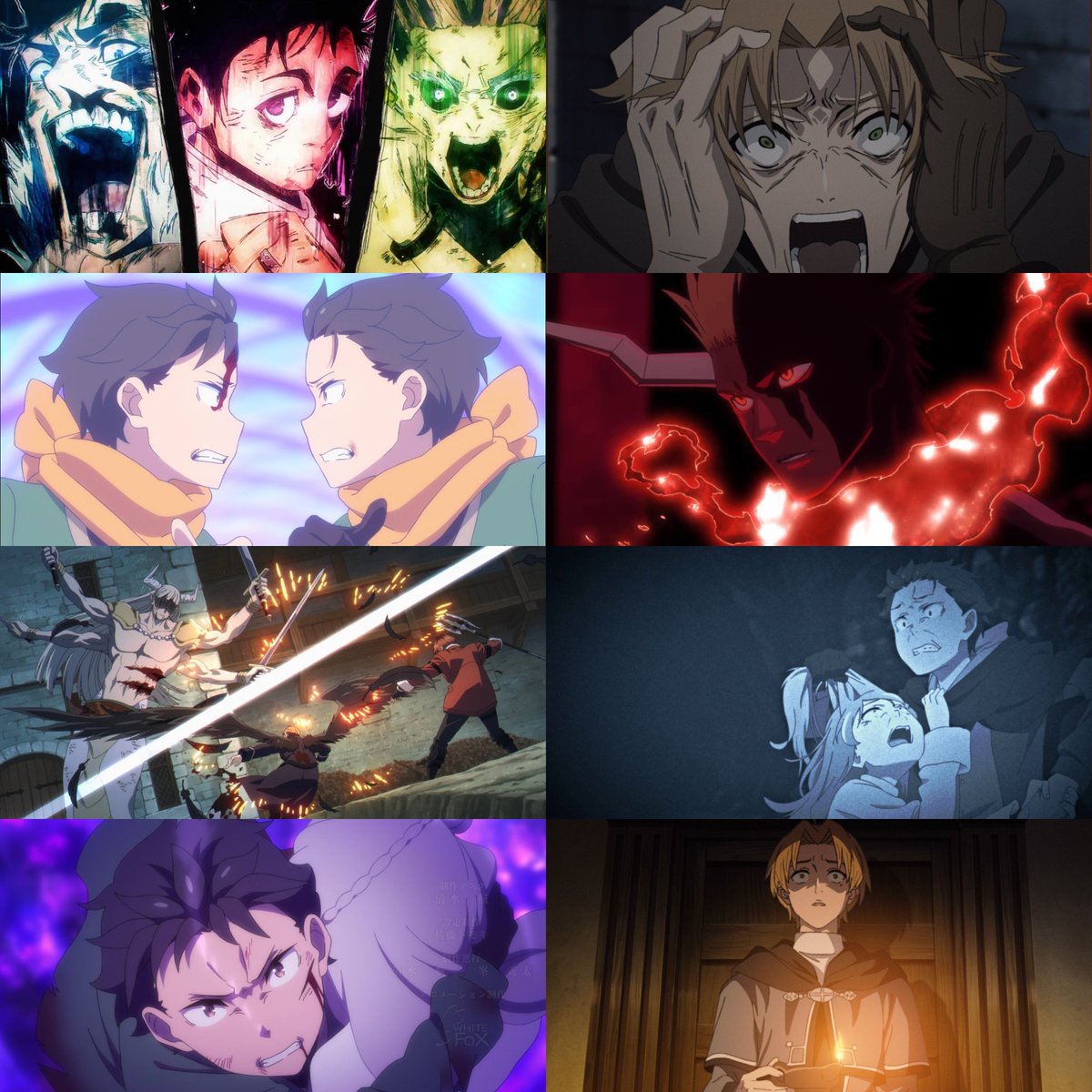 Shirotaku_fr's tweet photo. Pour moi ce sont les prétendants au titre des meilleurs épisodes d'anime de l'année pour l'instant https://t.co/kCQrm3B3Qz