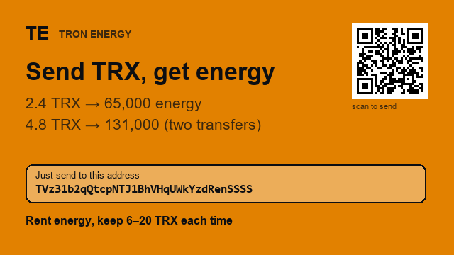 DignaBearea3's tweet photo. Same USDT transfer: $4 with no energy, under $0.50 with it.

Check my profile for the address

#EnergyRental #MEXC https://t.co/udq4eianJT