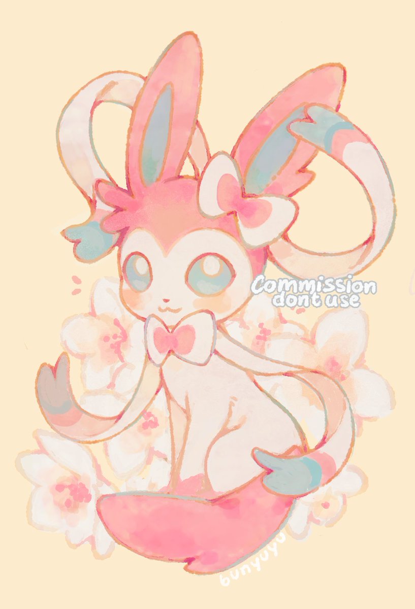bunyuyu_'s tweet photo. sylveon cms !! https://t.co/eMsatk4pUJ