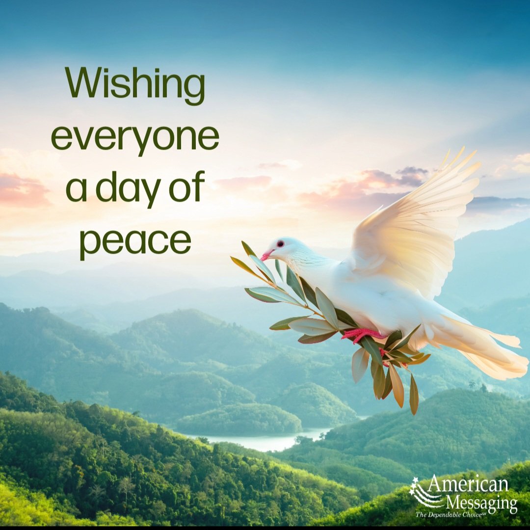 amsmsg's tweet photo. Today, we recognize the International Day of Peace - a reminder that even in a busy, connected world, kindness, understanding, and respect still matter.

May we all take a moment to listen a little more, connect a little better, and help create more peace in the communities around us.

#InternationalDayOfPeace #PeaceDay #ChoosePeace