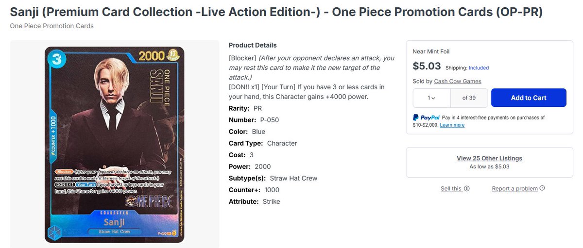 Vampyrgaming's tweet photo. PSA is offering the chance to get cards signed by Netflix Live Action Sanji's actor Taz Skylar https://t.co/FfVZX9mCl9