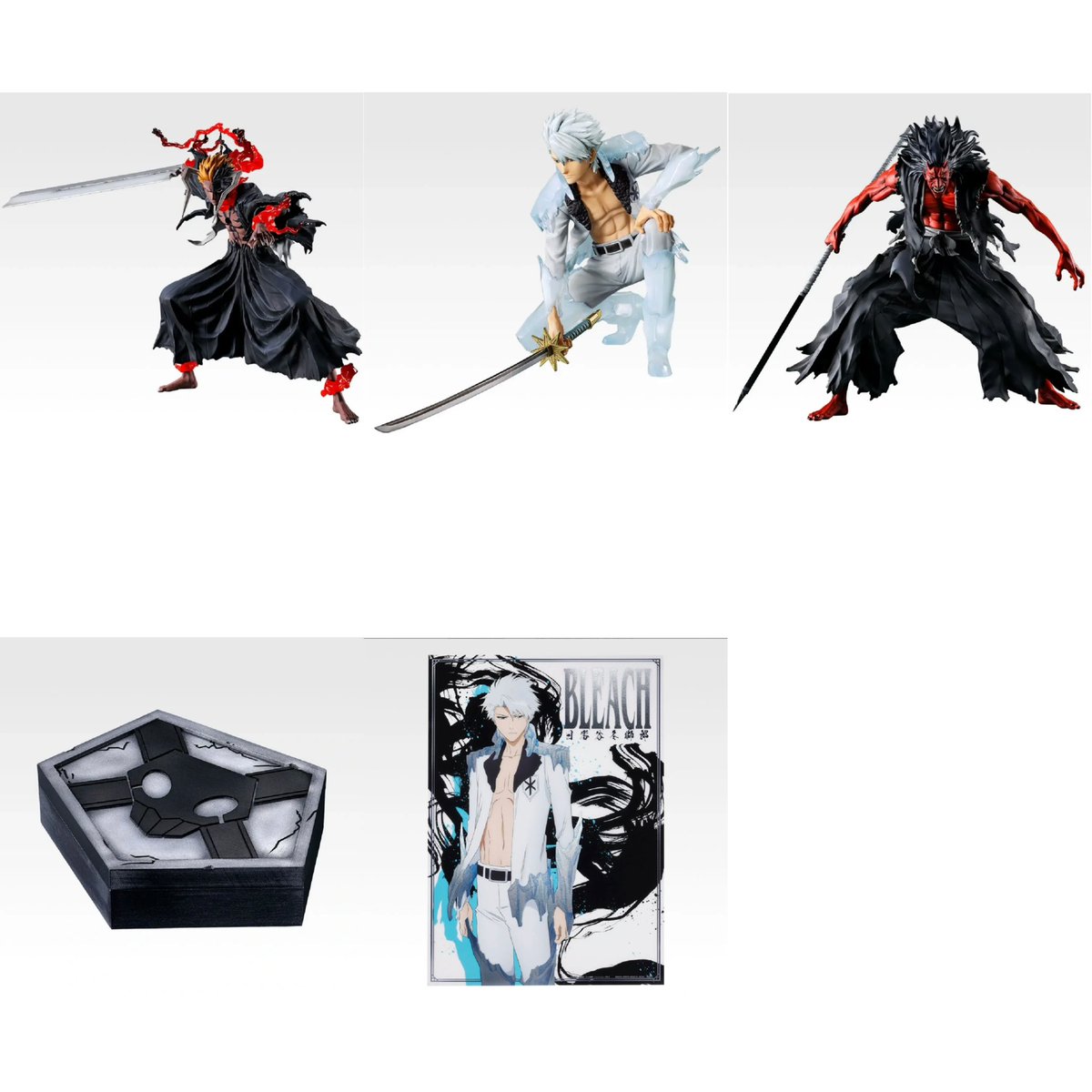 naito_pan7's tweet photo. 【交換/譲渡】
BLEACH 一番くじ

譲
画像1,2

求
画像3,4
BLEACH ヒロアカ
過去弾 フィギュア （異作品も可）
定価+送料

まとめての方優先。
お気軽にお声掛けください。 https://t.co/YvqDUfNkji