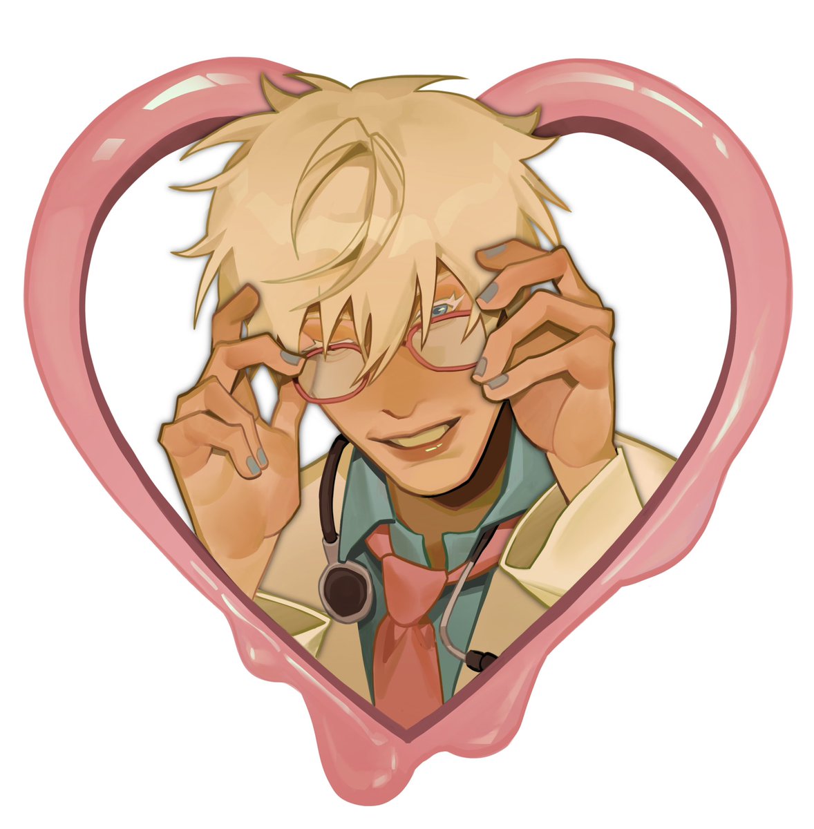 wacuoms's tweet photo. doctor gojo keychain design https://t.co/y8sI6IjZjX
