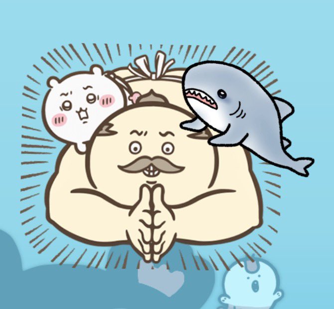 rock_miu's tweet photo. おやサメ🦈🌙
LINEのスタンプ合成機能で、ゆのもりそらさん @chibima42738775 の生活感のあるサメさんを島二郎に乗せてみた笑
サメなのに島二郎頼みでかわいい笑

[生活感のあるサメ10〜動くサメ〜] 
https://t.co/ri8sPcIT5G https://t.co/zPGWqsJ3Bm