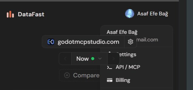 S0ultel's tweet photo. Hey @marclou , found a tiny UI bug in DataFast.
In mobile the account dropdown opens underneath the site selector, so the domain pill covers the email and half of "Settings". Looks like a z-index thing. https://t.co/qZINop9Do1