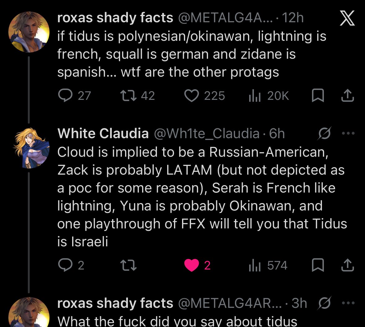 METALG4ARSOLID's tweet photo. This is the worst thing that has ever been said to me I was seeing red genuinely https://t.co/n9J2Hqoa6V