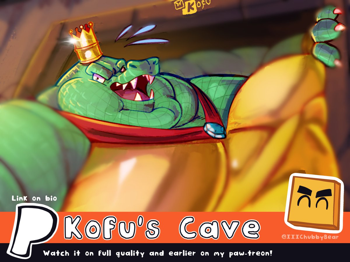 IIIchubbyBear's tweet photo. I Guess the Kremling Crew might need a bigger ship... 🏴‍☠️🐊

Here's the winner of this month poll, it's already on my cave x3 https://t.co/0Auur22rZK