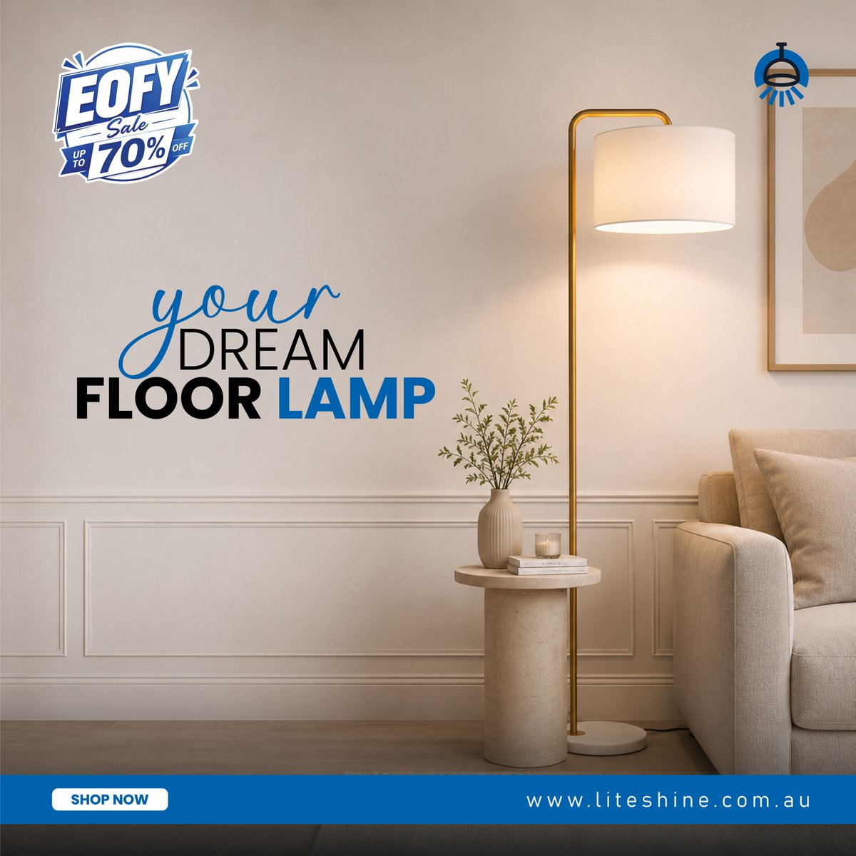 emmayounge82teg's tweet photo. Your dream floor lamp is closer than you think. Upgrade your home with elegant lighting from Liteshine, designed for living rooms, bedrooms and reading corners. Enjoy warmth, style and function while saving up to 70% in our EOFY sale. Limited time https://t.co/GQs9cKeM8R