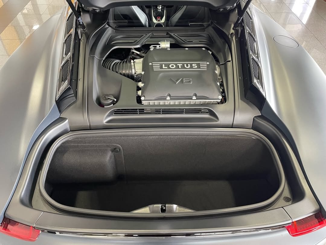 PattyHanding's tweet photo. Explore our newly arrived, highly limited 1-of-60 Lotus Emira SCURA V6 6MT at Lotus of Jacksonville. Satin Nebulous Grey, black forged wheels, privacy glass, and a full black pack complete its stealthy look. Contact Maciej Dudek: 904-998-9992 ext. https://t.co/L7a89BeayL