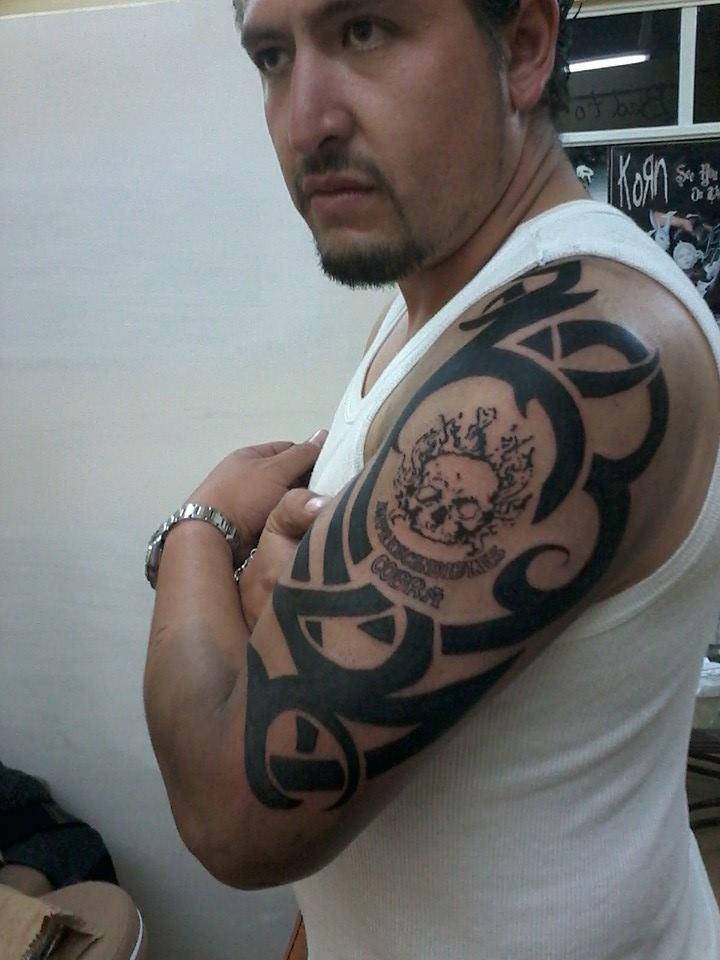 esevikingo's tweet photo. Tribal tattoo. 
#tattoo #tribal #blacktattoo https://t.co/hjroH9EkeM