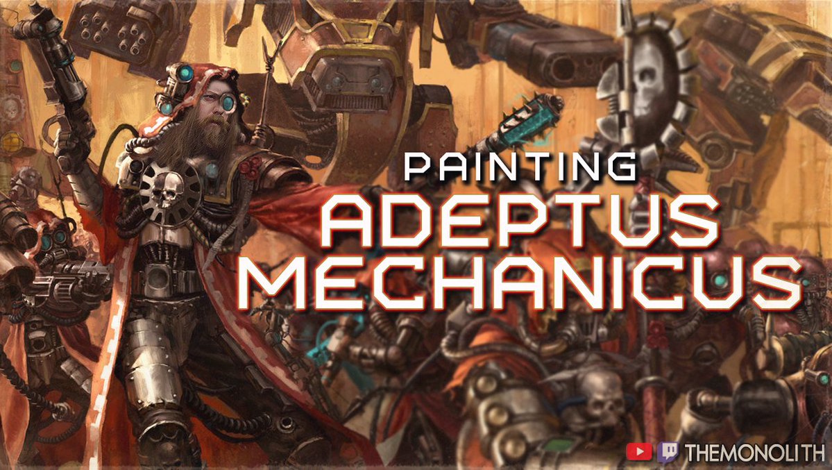 TheMonolith_TV's tweet photo. I've nearly painted through my entire Adeptus Mechanicus army, with only a handful of units left to go.

Let's have a chat, jam some tunes and throw some colour around for a while

🟣https://t.co/CJimKEpjsU
🔴https://t.co/KXRtMaDZl3 https://t.co/sZd3VU6lYE