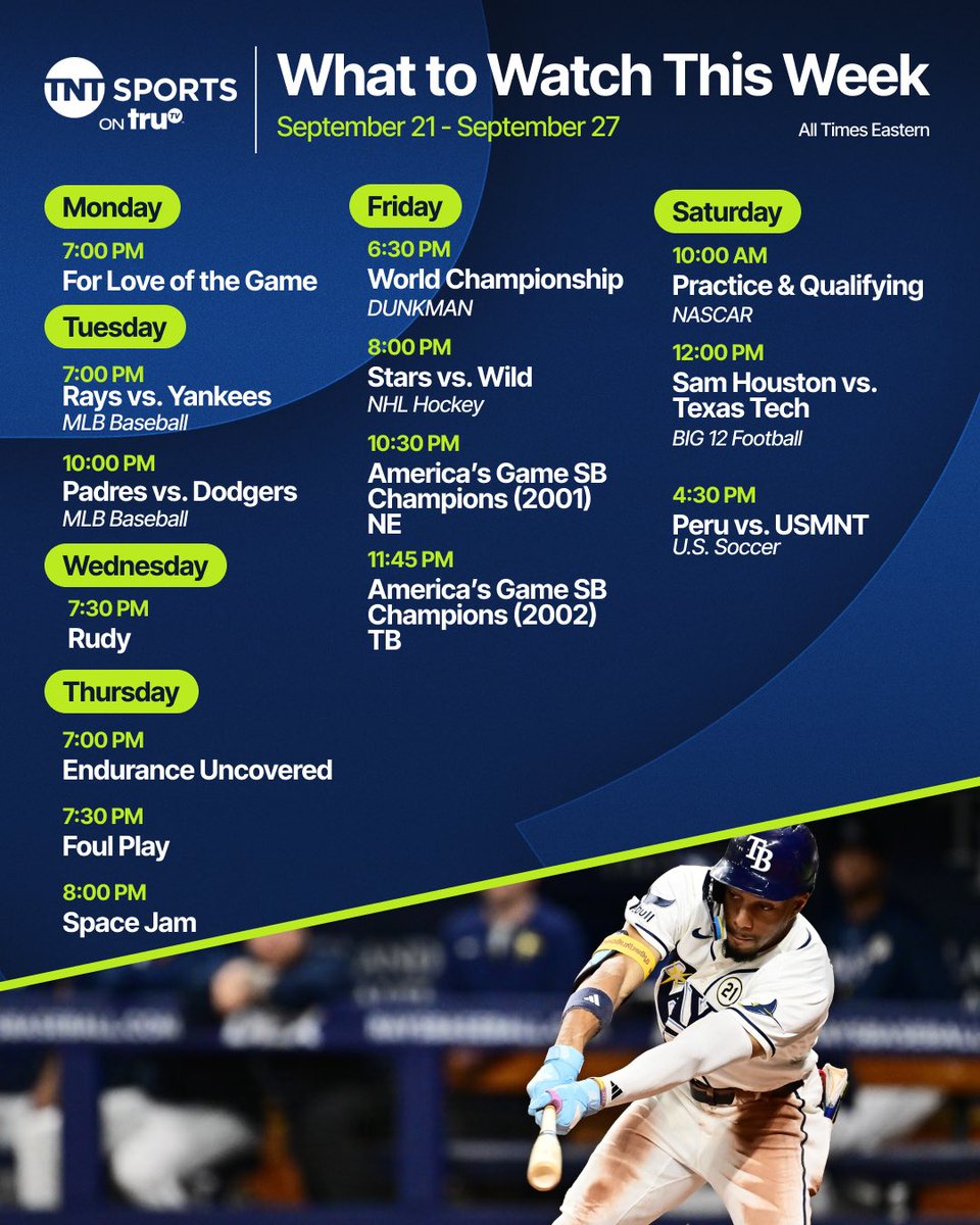 truTV's tweet photo. TNT Sports on truTV has it allllllllll this week, tap in 🙂‍↕️📺 https://t.co/1APIRjC8Lx