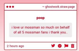 forkswarms's tweet photo. oh my god Yes i was wondering if there was any mossman fans I LOVE MOSSMAN . i should post my character tierlist cuz she's really up there i love her so bad https://t.co/p7pnHqL0JW