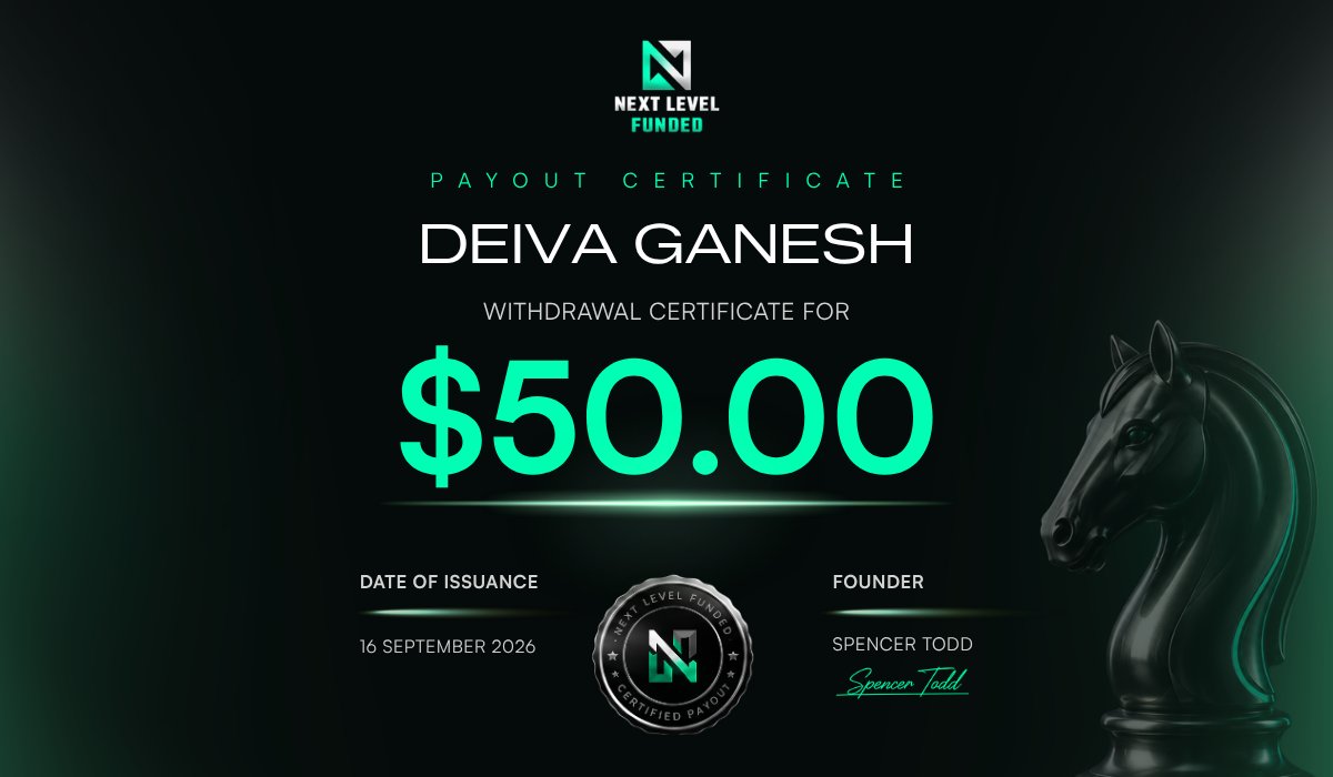 NextLvlFunded's tweet photo. ANOTHER BATCH OF PAYOUTS!

The payout certificates are stacking up! https://t.co/hb6XQCVpUP
