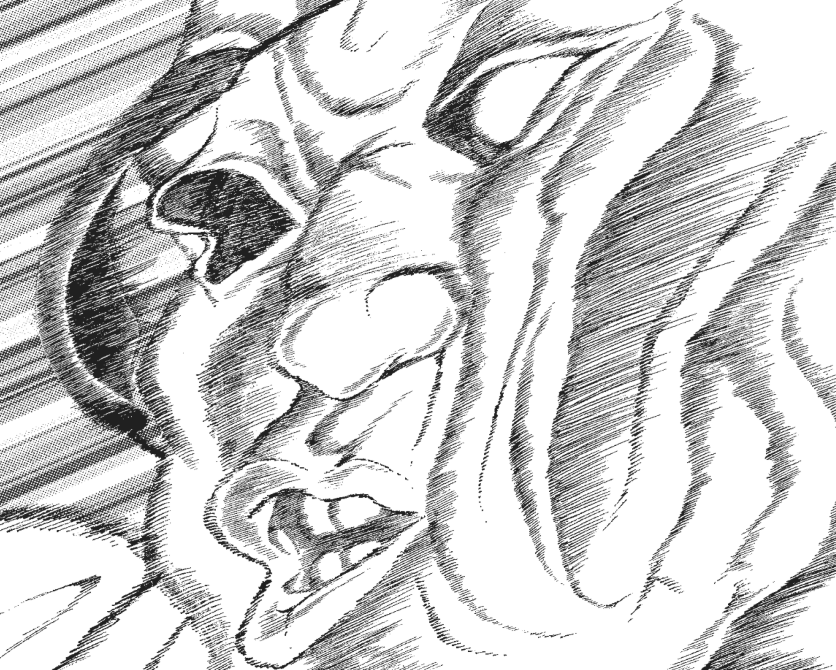 teambaki_en's tweet photo. Punched so hard his face changed! 

#BAKI35th https://t.co/MAgnRwvBZ0