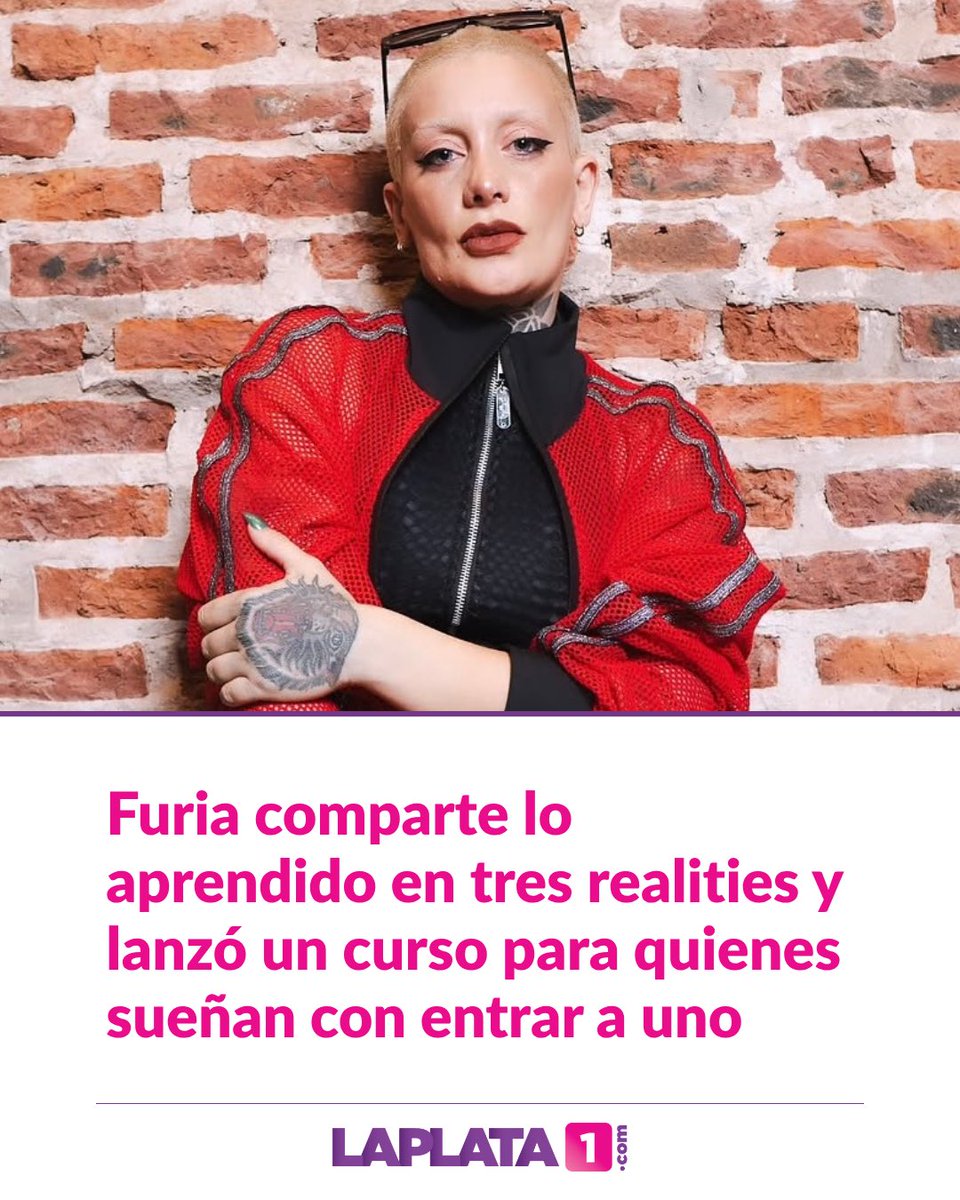 laplatauno's tweet photo. FURIA TE LLEVA A LA FAMA
@FuriaScaglione lanzó una asesoría virtual para quienes quieren entrar a realities y puso precio a sus consejos después de competir en programas de tres países.
👉 https://t.co/spzCEHDLf0 https://t.co/yViht8QUe7