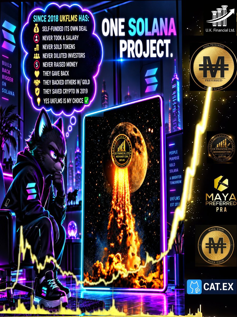 WhalesClub_'s tweet photo. People still think $UKFLMS is “just another token.”

They’re missing the bigger picture.

8 years of management.
Real-world assets.
Vault-held assets.
Mining assets.
Tokenization.
An exchange.
And now — Maya Chain.

This isn’t simply about launching another blockchain.

It’s about building an infrastructure where assets can potentially support liquidity, financing and long-term capital formation.

The real question isn’t:

“Why is $UKFLMS still this low?”

The real question is:

What happens when the entire architecture starts working together?

DYOR. The next chapter could be very interesting. 🚀