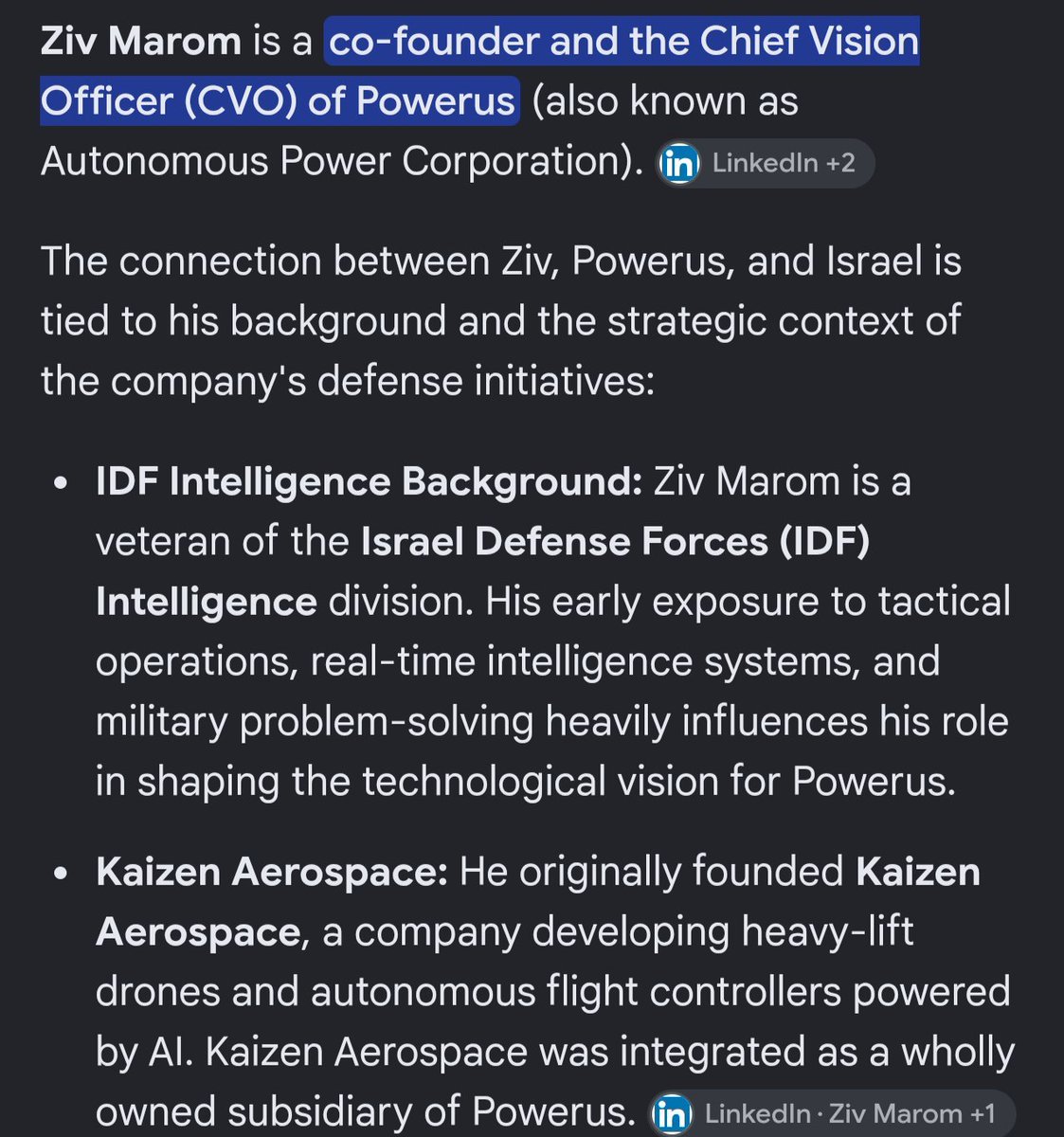 ObserverKashmir's tweet photo. 🇵🇰🤝🇮🇱🖕
Pakistan Sitting military Govt has signed a deal with Powerus, an autonomous drone company that is being run by the former @IDF officer Ziv Marom. Any news organization  willing to report on this? @etribune @dawn_com @geonews_urdu
#ستمبر27_فیصلہ_کن_مارچ https://t.co/o7M8sHjriA