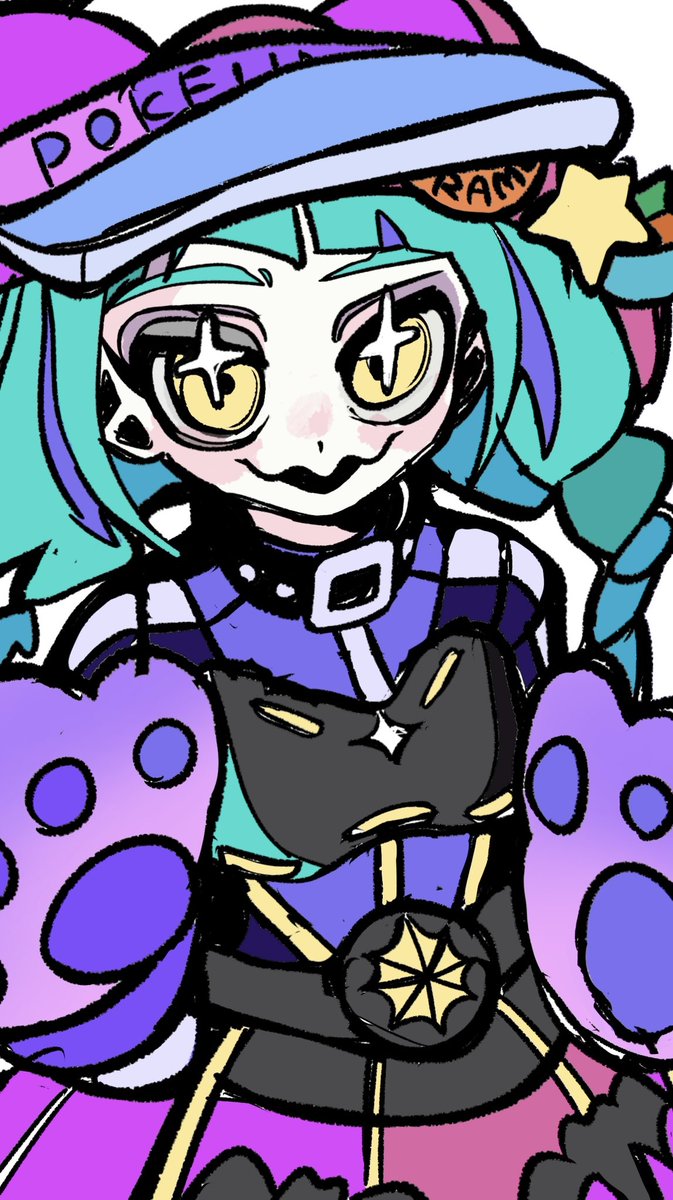 Sametasama's tweet photo. 線画描く前に一旦色を乗せてみた
顔周りの造形は昔の絵柄に少しづつ近くなってきた
まだ全然違うけど。
体の崩れ方が酷い。しばらく描かないと目って悪くなるんだなぁ… https://t.co/Bj6fNujp9M