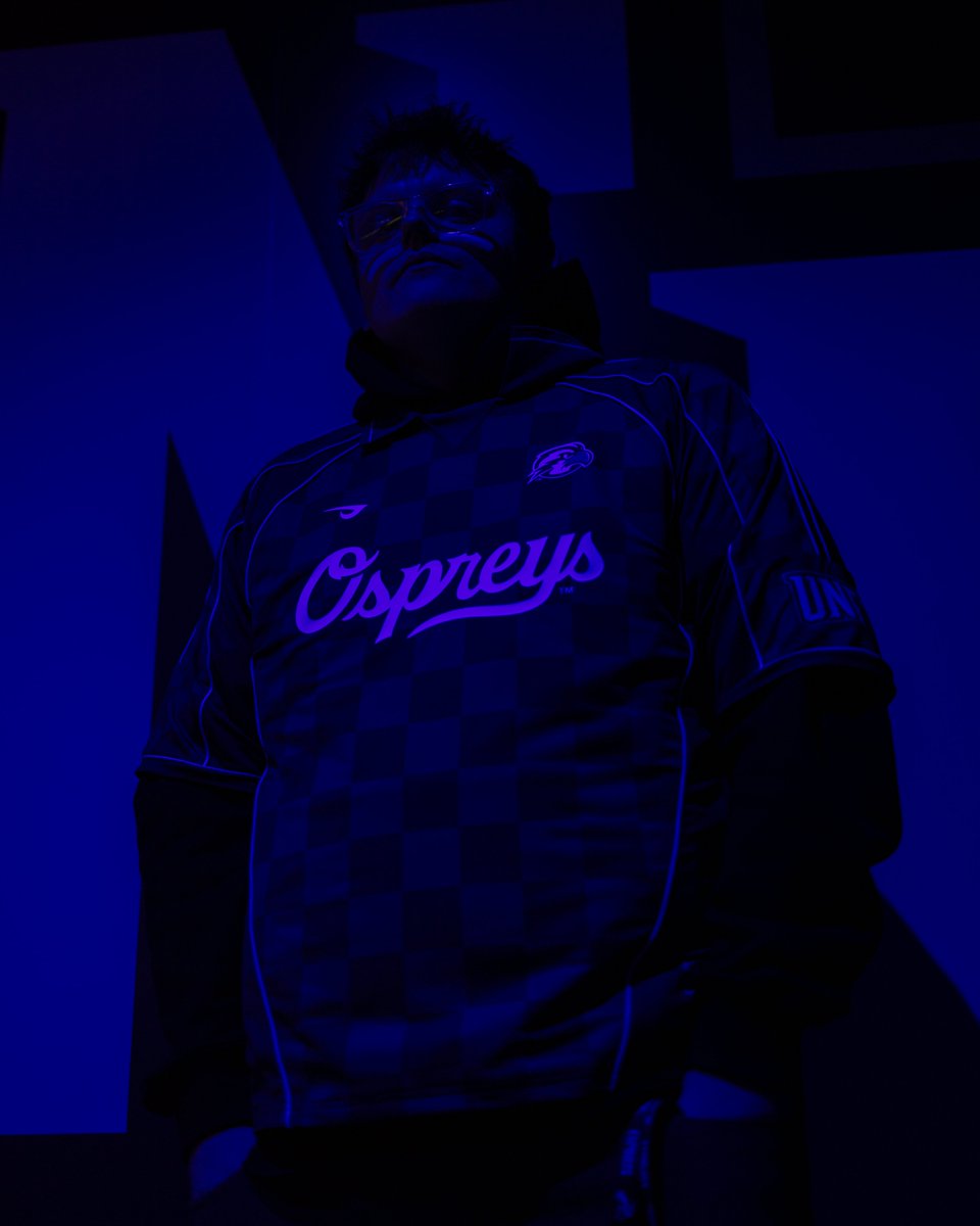 unfesports's tweet photo. New Threads 🧼😮‍💨

Ospreys Game in Style. Introducing our NEW Jerseys for 2026. 

#unfesports #swoop #unf

🎨 @travcreates https://t.co/rJw60iV5qE
