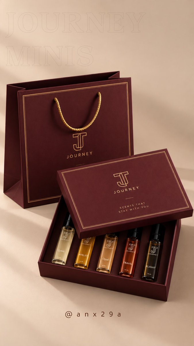 anx29A's tweet photo. إقتراح فكرة منتج جديد لجورني 

بـ أسم " JOURNEY MINIS " 

المميزات والشرح موجود بالصور، فكرة بسيطة، أشوفها مناسبة لجورني ولأي براند عطور قوي وممكن تكون قابلة للتنفيذ 

أيش رأيكم؟ وهل تشوفون مناسبة او تحتاج تعديل؟ 

🤎
#دحام_الضحيك https://t.co/voV166gYWj